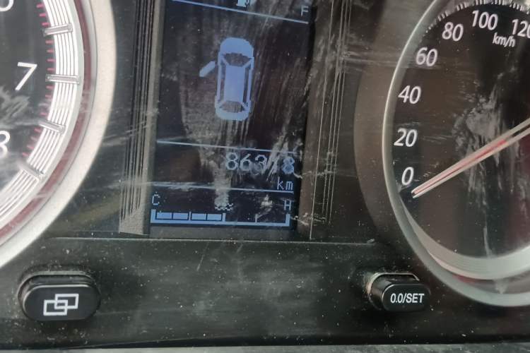 Used FORTHING Joyear S50 2019 1.6L Manual Luxury Model Odometer Close Up