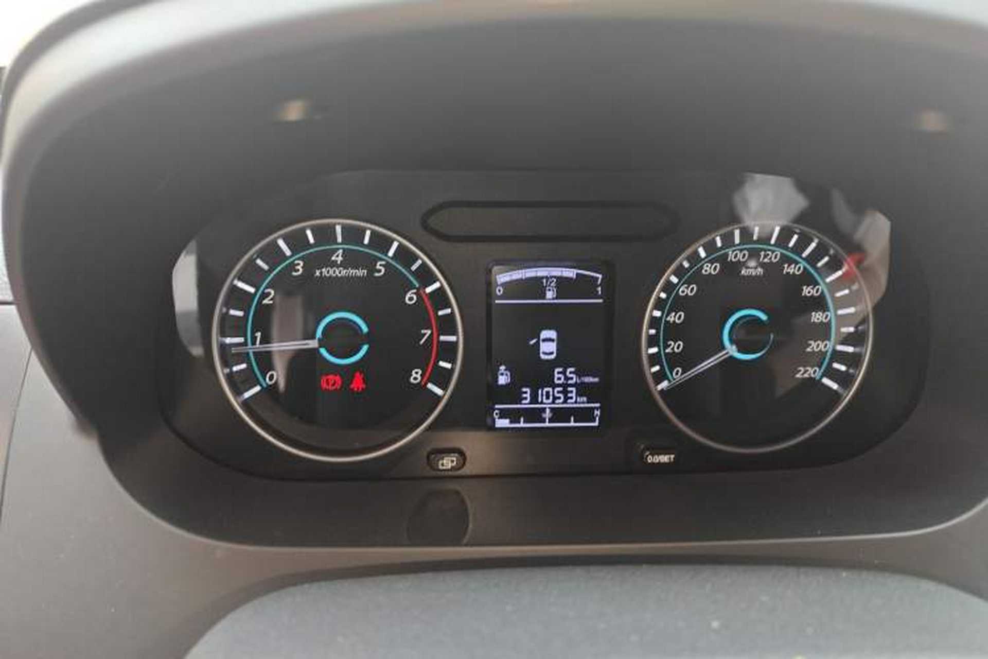 Used FORTHING Joyear S50 2019 Classic Model 1.5L Manual Comfort Edition Odometer Close Up