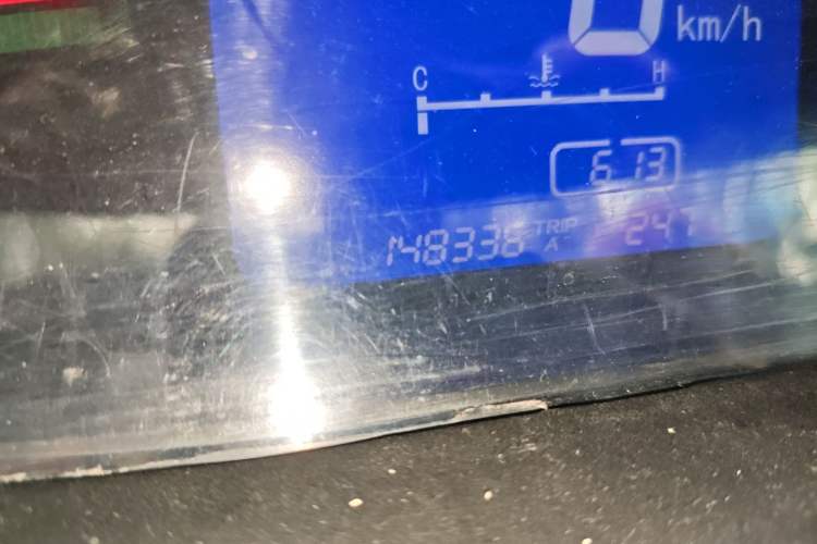 Used FORTHING Joyear SUV 2012 1.6L Comfort Model Odometer Close Up
