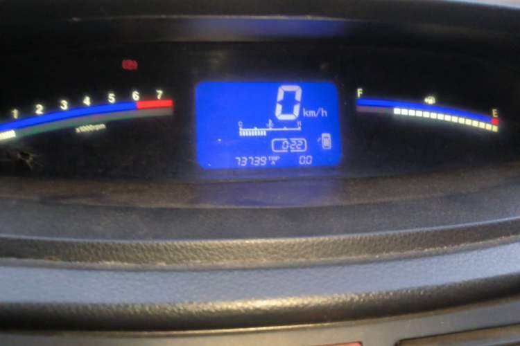 Used FORTHING Joyear SUV 2012 1.6L Luxury Model Odometer Close Up