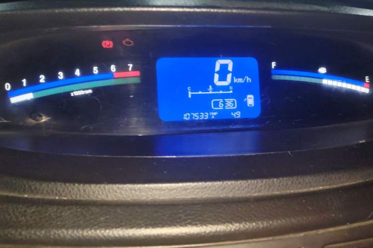 Used FORTHING Joyear SUV 2012 1.6L Luxury Model Odometer Close Up