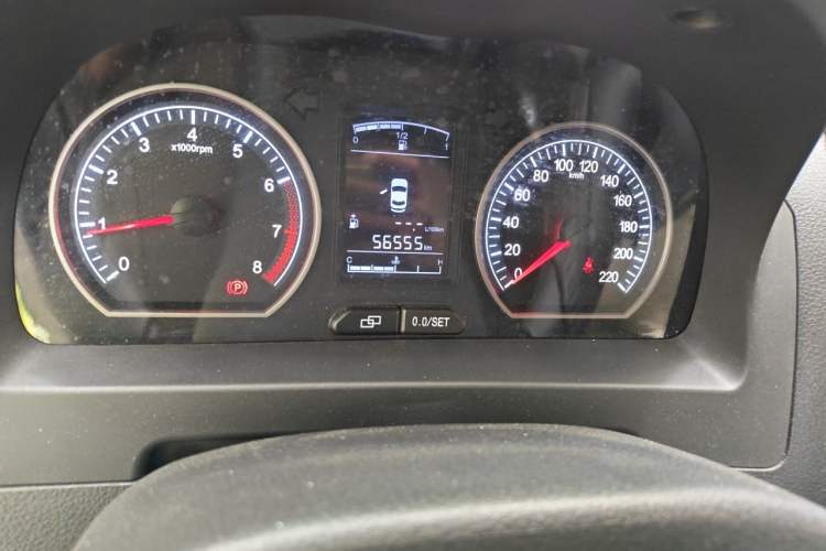 Used FORTHING Joyear X3 2014 1.5L Deluxe Edition Odometer Close Up