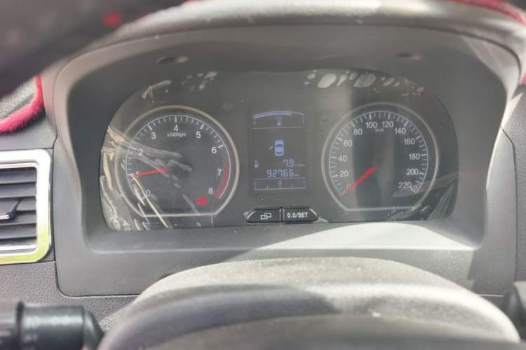 Used FORTHING Joyear X3 2014 1.5L Luxury Model Odometer Close Up