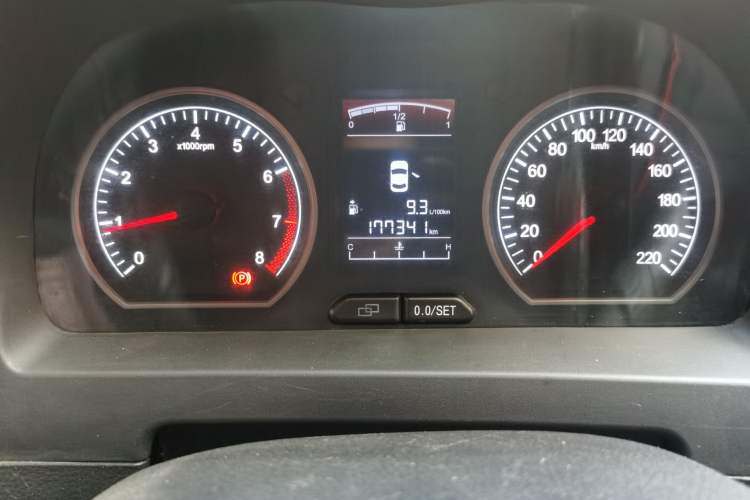 Used FORTHING Joyear X3 2014 1.5L Luxury Model Odometer Close Up