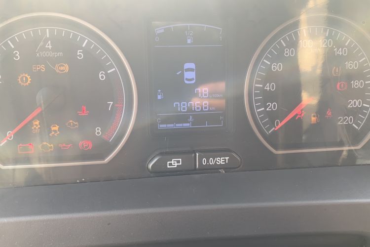 Used FORTHING Joyear X3 2014 1.5L Luxury Model Odometer Close Up