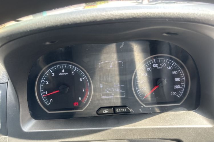 Used FORTHING Joyear X3 2015 1.5L Comfort Model Odometer Close Up