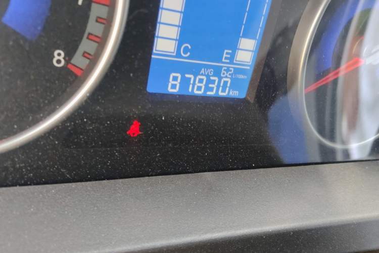 Used FORTHING Joyear X3 2015 1.5L Luxury Model Odometer Close Up