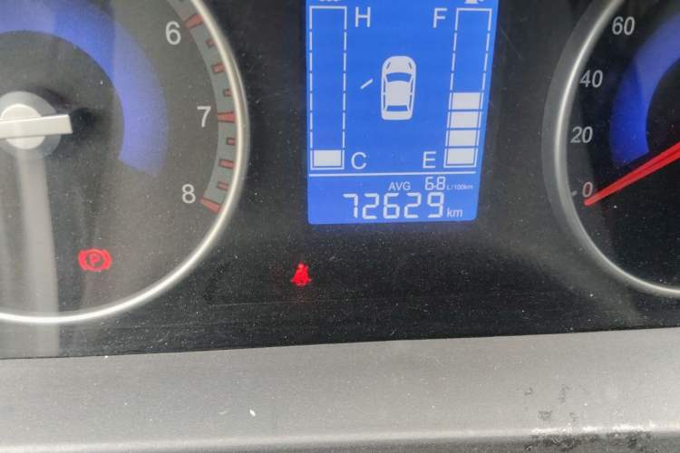 Used FORTHING Joyear X3 2015 1.5L Comfort Model Odometer Close Up