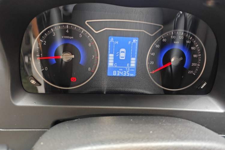 Used FORTHING Joyear X3 2015 1.5L Luxury Model Odometer Close Up