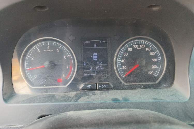 Used FORTHING Joyear X3 2016 1.5L Comfort Model Odometer Close Up