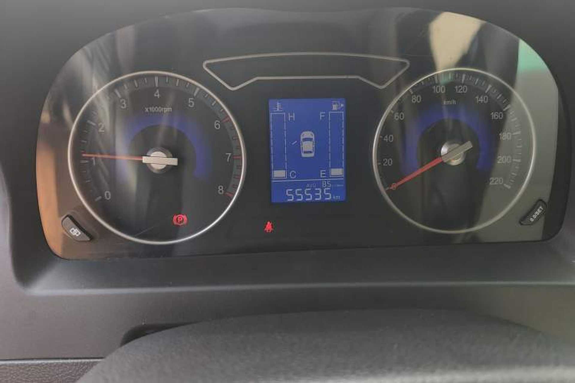 Used FORTHING Joyear X3 2016 1.5L Luxury Model Odometer Close Up