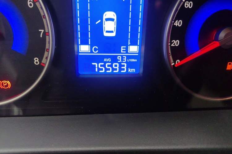 Used FORTHING Joyear X3 2016 1.5L Luxury Model Odometer Close Up