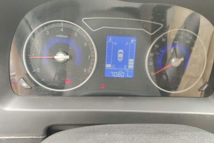 Used FORTHING Joyear X3 2016 1.5L Comfort Model Odometer Close Up