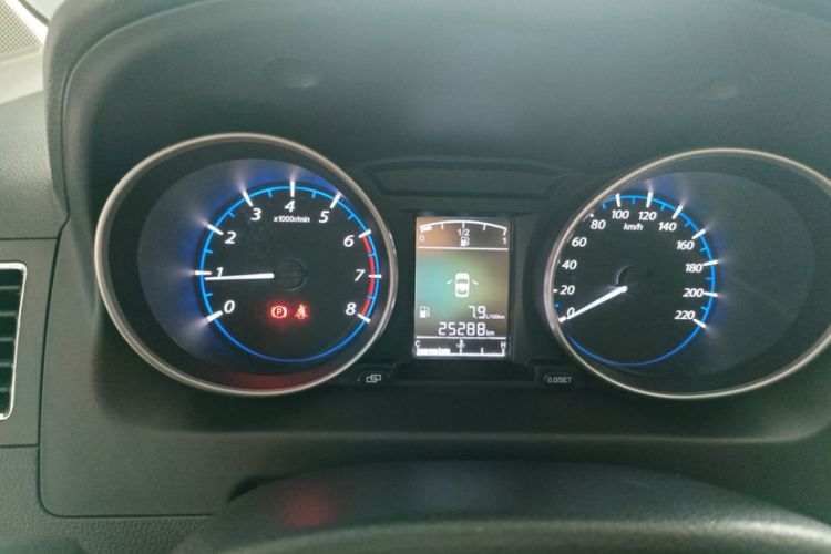 Used FORTHING Joyear X3 2017 1.5L Manual Comfort Model Odometer Close Up