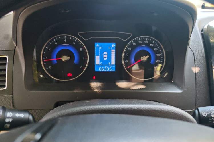 Used FORTHING Joyear X3 2017 1.5L Manual Comfort Model Odometer Close Up