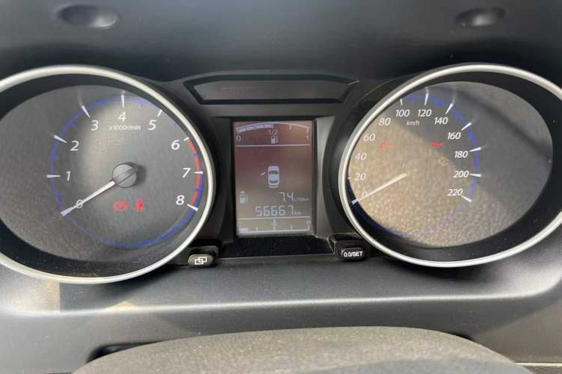Used FORTHING Joyear X3 2017 1.5L Manual Comfort Model Odometer Close Up