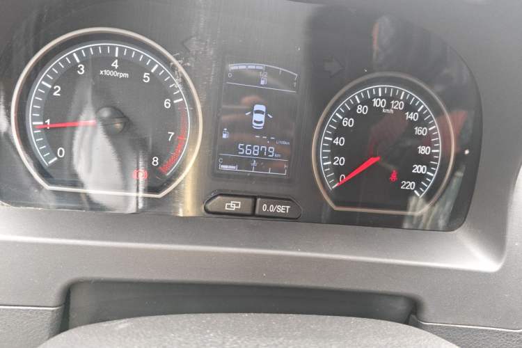 Used FORTHING Joyear X5 2013 1.6L Manual Luxury Model China IV Standard Odometer Close Up