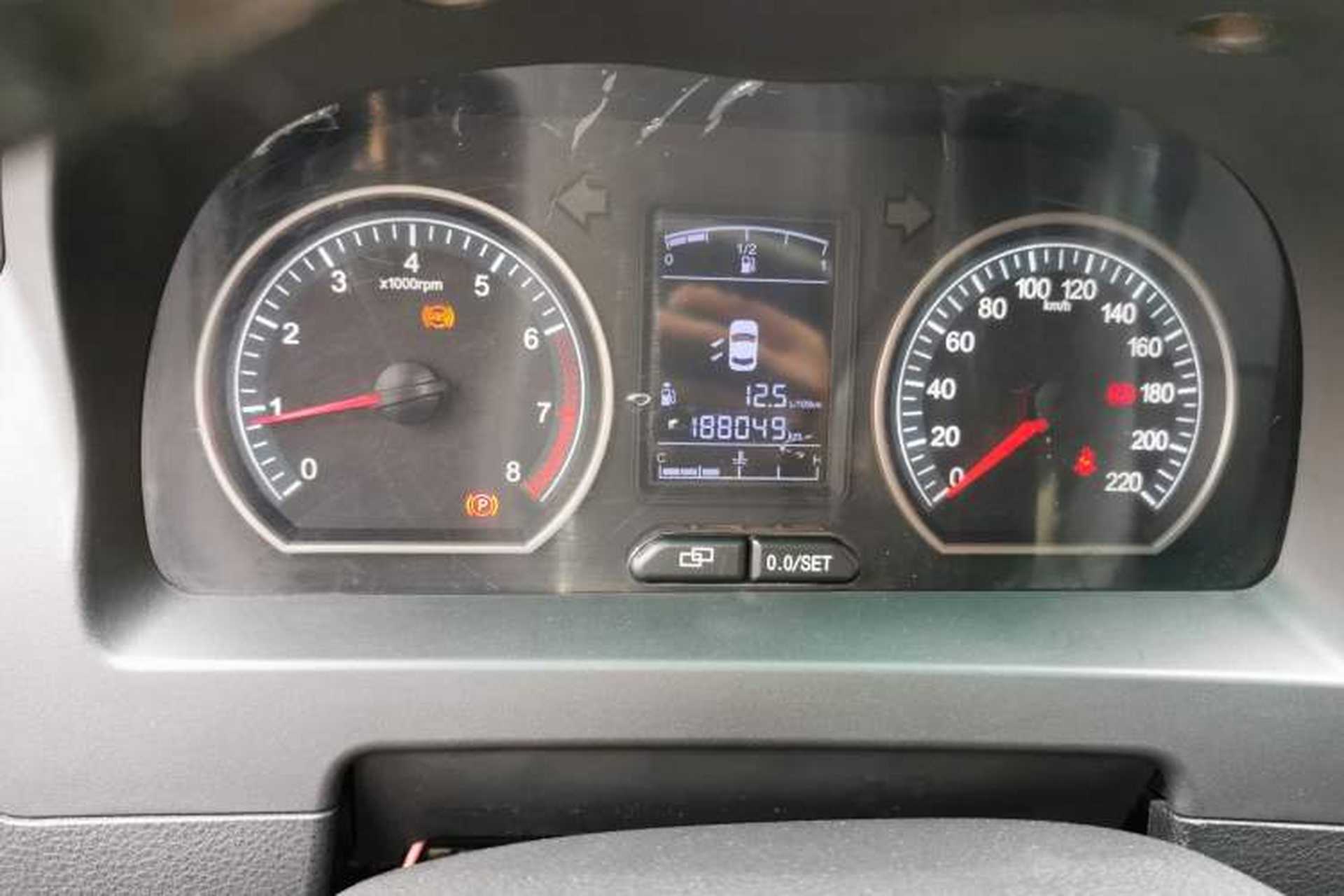 Used FORTHING Joyear X5 2013 1.6L Manual Luxury Model China IV Standard Odometer Close Up