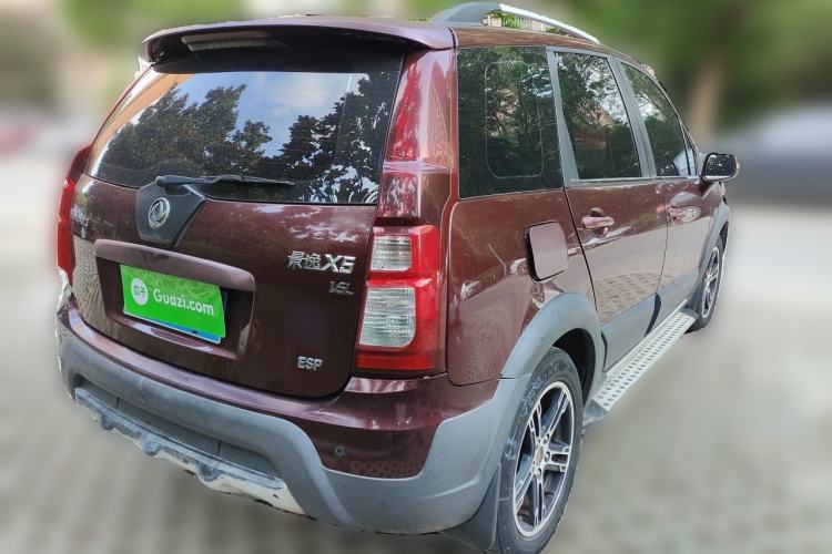 Used FORTHING Joyear X5 2013 1.6L Manual Luxury Model China IV Standard Rear Right 45 Deg