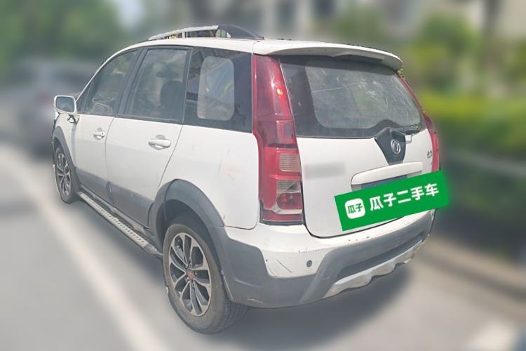 Used FORTHING Joyear X5 2013 1.6L Manual Luxury Model China V Standard Rear Left 45 Deg