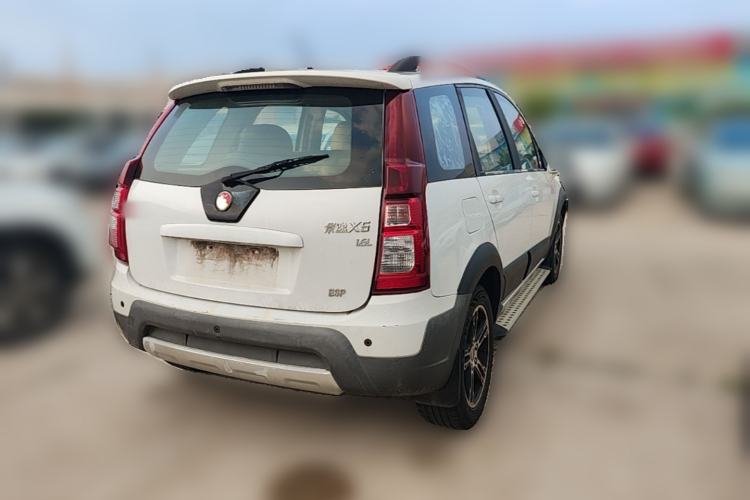 Used FORTHING Joyear X5 2013 1.6L Manual Luxury Model China IV Standard Rear Right 45 Deg