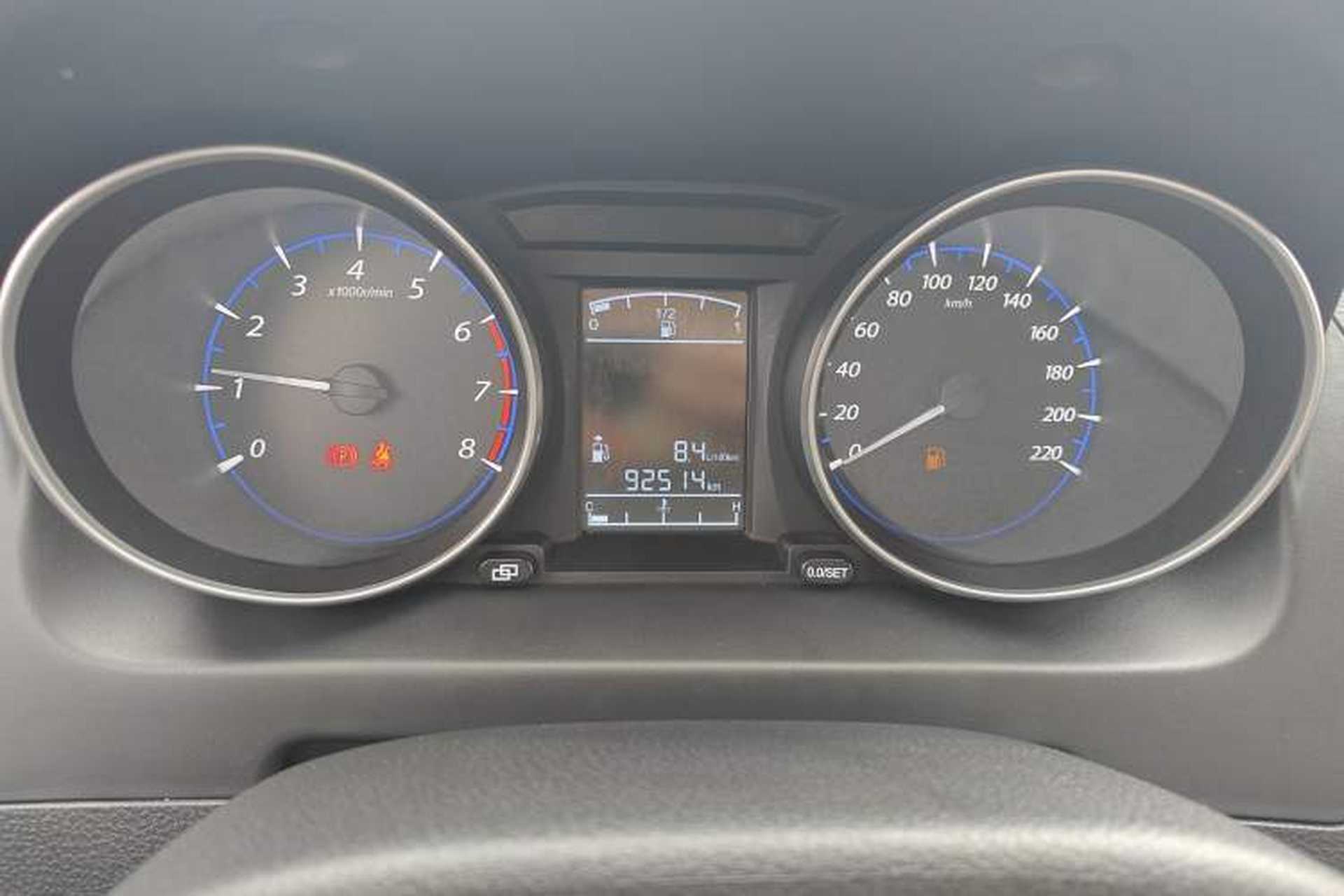 Used FORTHING Joyear X5 2015 1.6L Manual Luxury Model Odometer Close Up