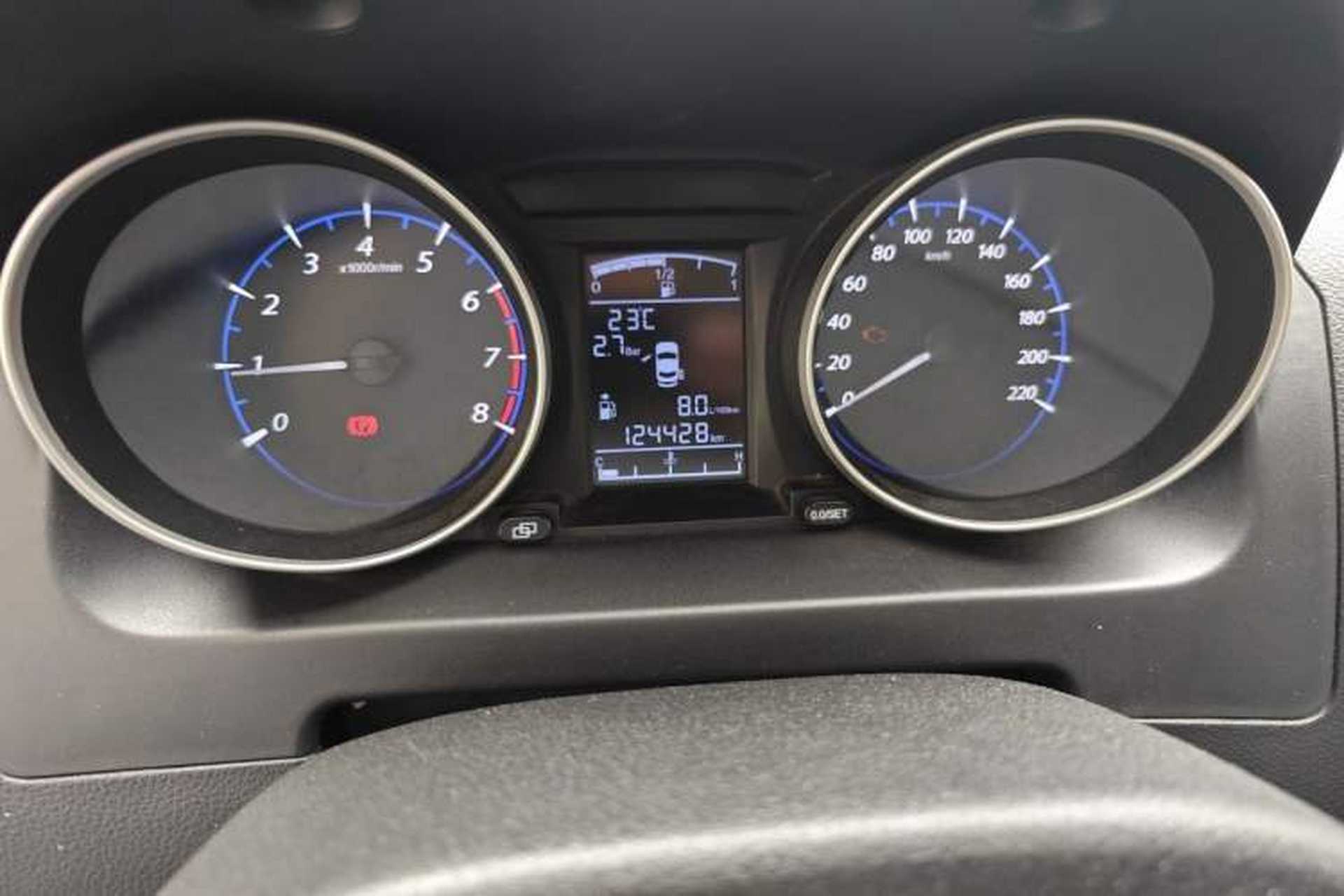 Used FORTHING Joyear X5 2016 1.6L Manual Luxury Model Odometer Close Up
