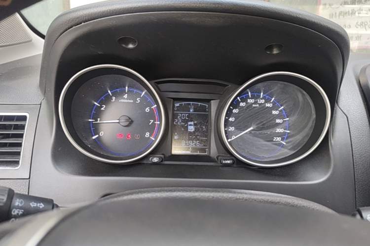 Used FORTHING Joyear X5 2016 1.6L Manual Luxury Model Instrument Cluster