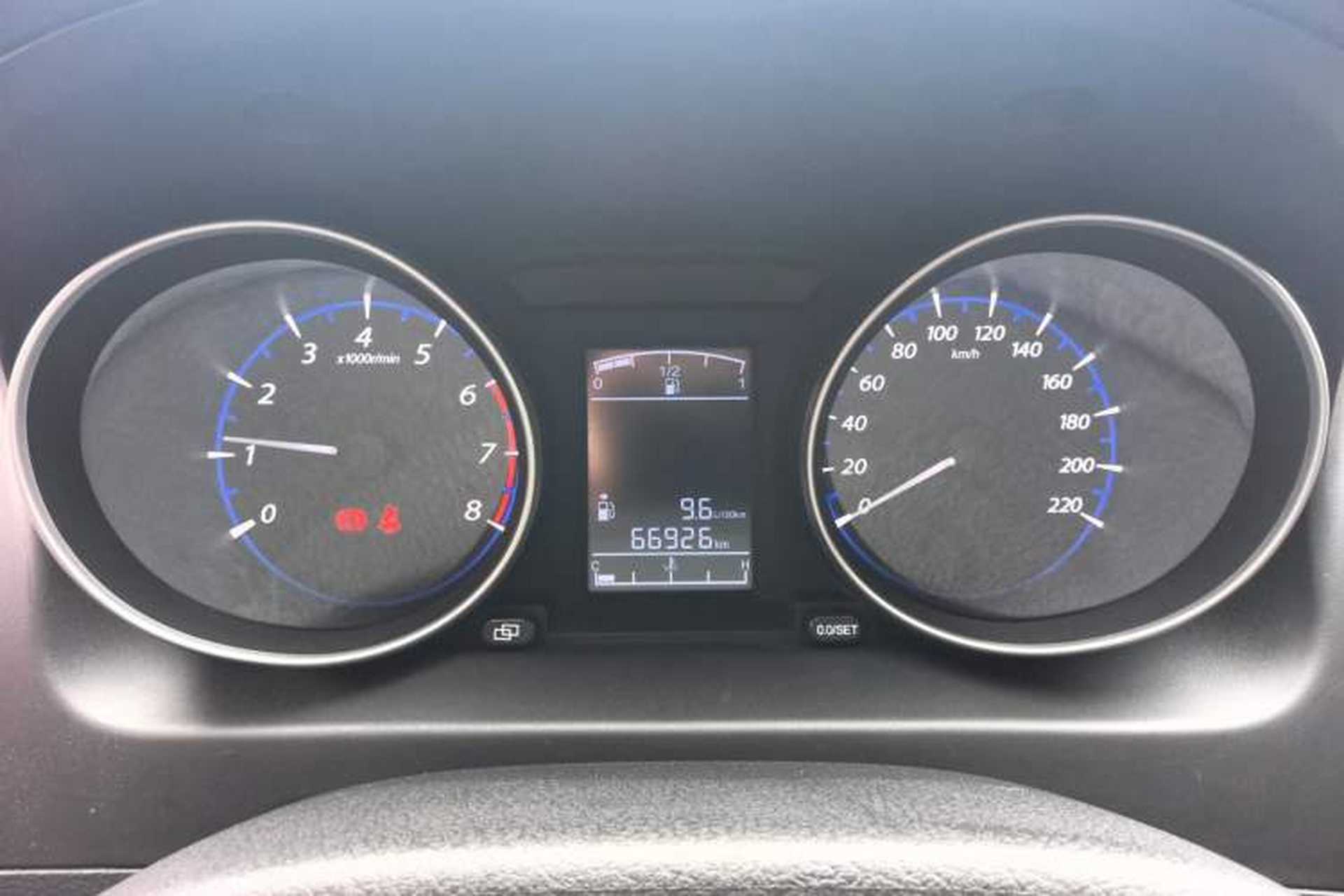 Used FORTHING Joyear X5 2016 1.6L Manual Luxury Edition Odometer Close Up