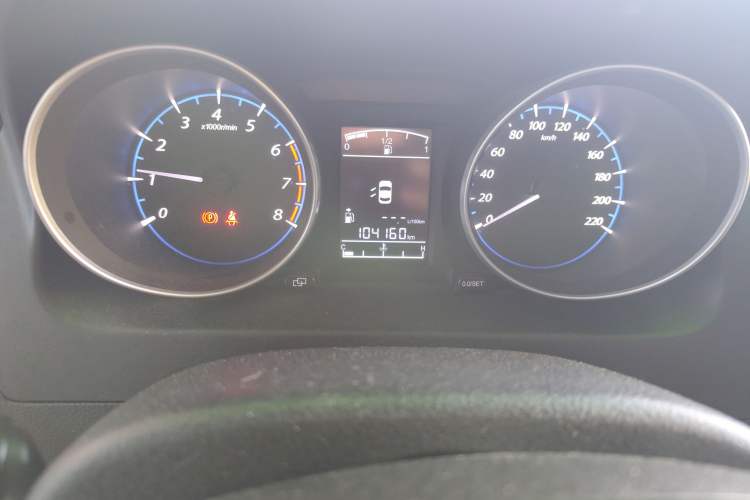 Used FORTHING Joyear X5 2016 1.6L Manual Luxury Edition Odometer Close Up
