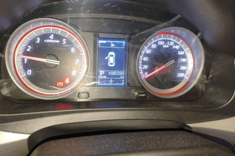 Used FORTHING Joyear X5 2017 Jingxiang Series 1.5T CVT Luxury Model Odometer Close Up