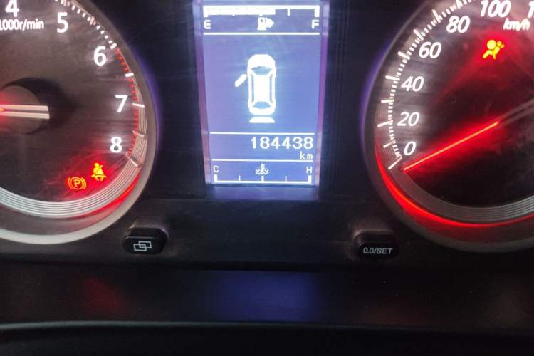 Used FORTHING Joyear X5 2017 2.0L Manual Luxury Version Odometer Close Up