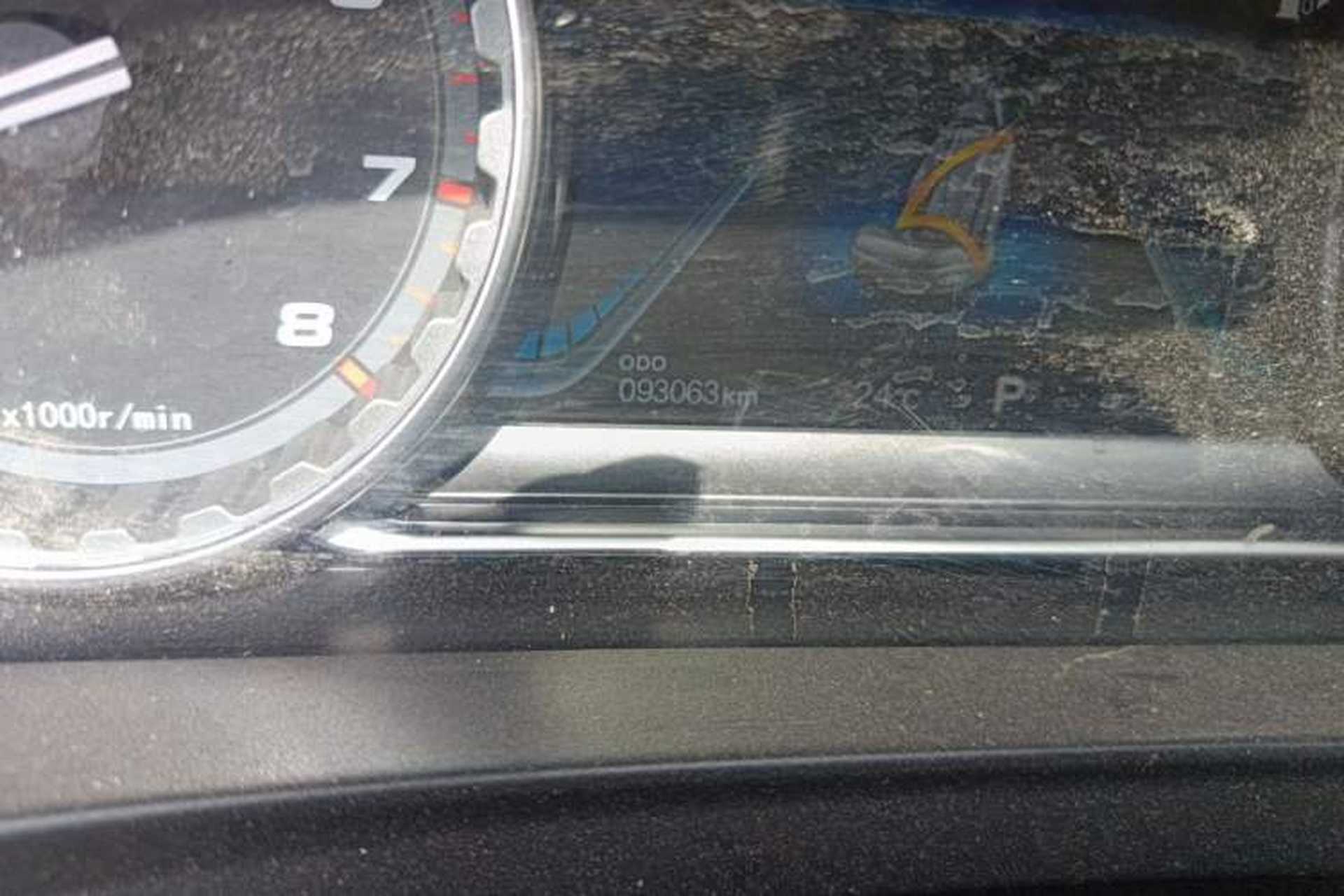 Used FORTHING Joyear X5 2017 Jingxiang Series 1.5T CVT Luxury Model Odometer Close Up