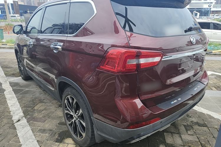 Used FORTHING Joyear X5 2017 Jingxiang Series 1.5T CVT Smart Connectivity Model Rear Left 45 Deg