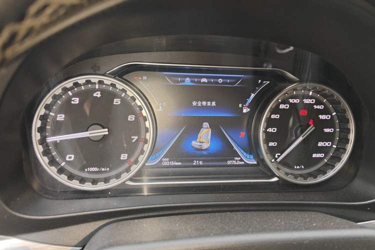 Used FORTHING Joyear X5 2017 Jingxiang Series 1.5T Manual Luxury Model Instrument Cluster