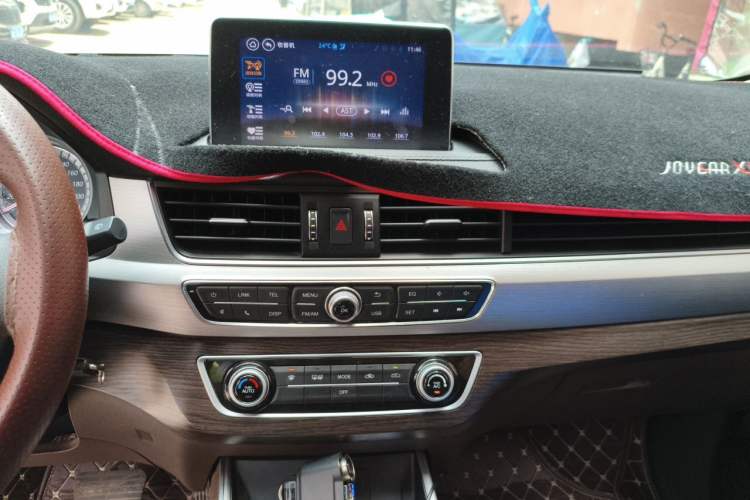 Used FORTHING Joyear X5 2017 1.6L CVT Luxury Model Audio And AC Panel