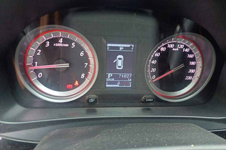 Used FORTHING Joyear X5 2017 1.6L CVT Luxury Model Instrument Cluster