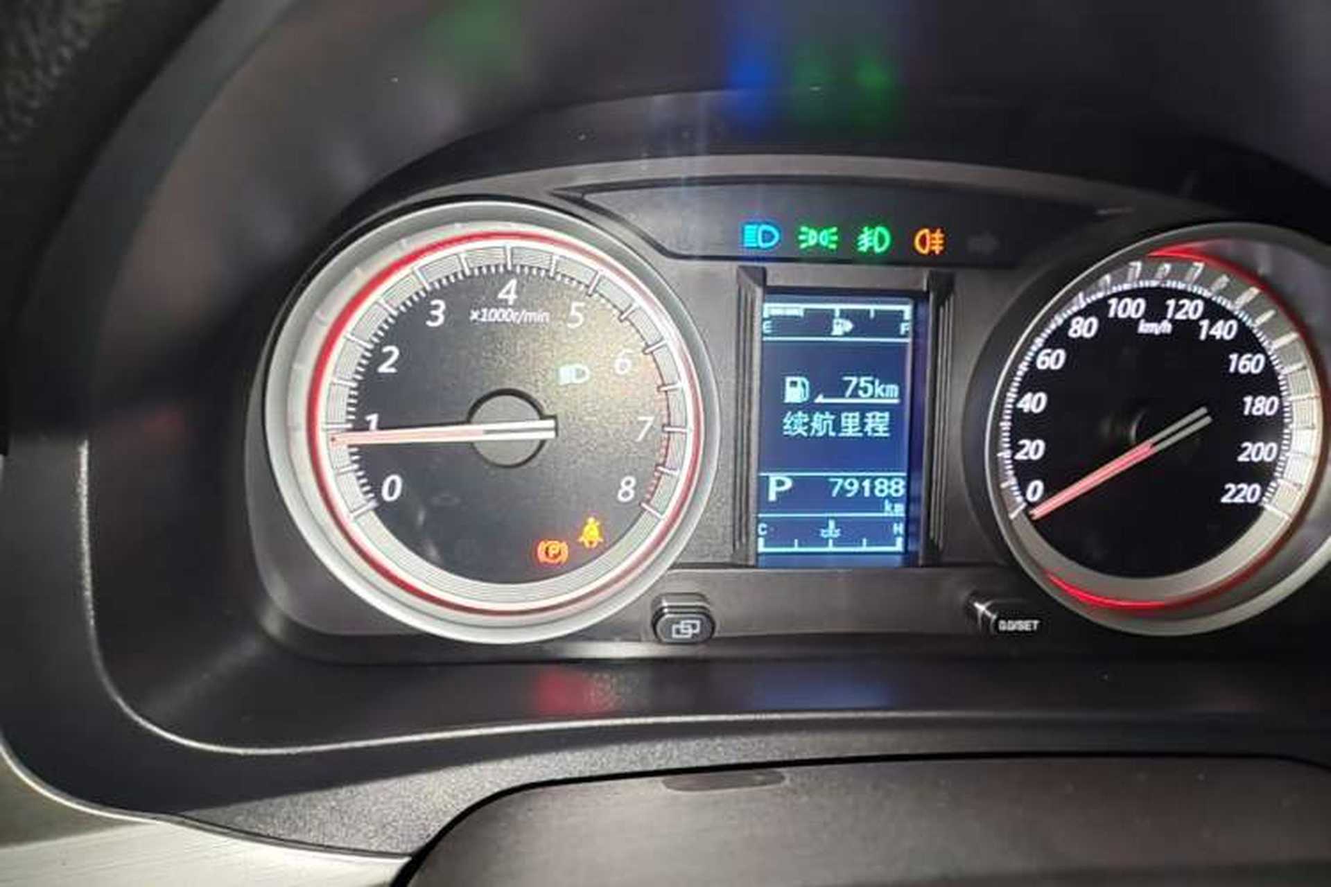 Used FORTHING Joyear X5 2017 1.6L CVT Luxury Model Instrument Cluster