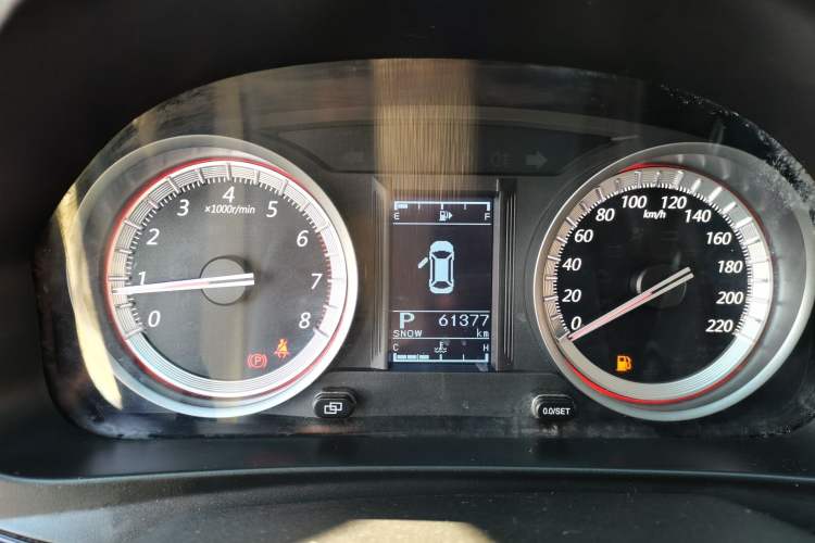 Used FORTHING Joyear X5 2017 Enjoy Series 1.6L CVT Luxury Model Instrument Cluster