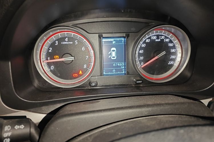Used FORTHING Joyear X5 2017 2.0L Manual Luxury Version Odometer Close Up