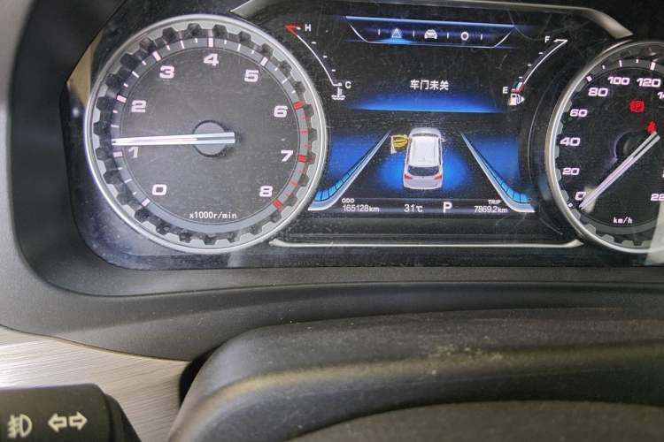 Used FORTHING Joyear X5  Odometer Close Up