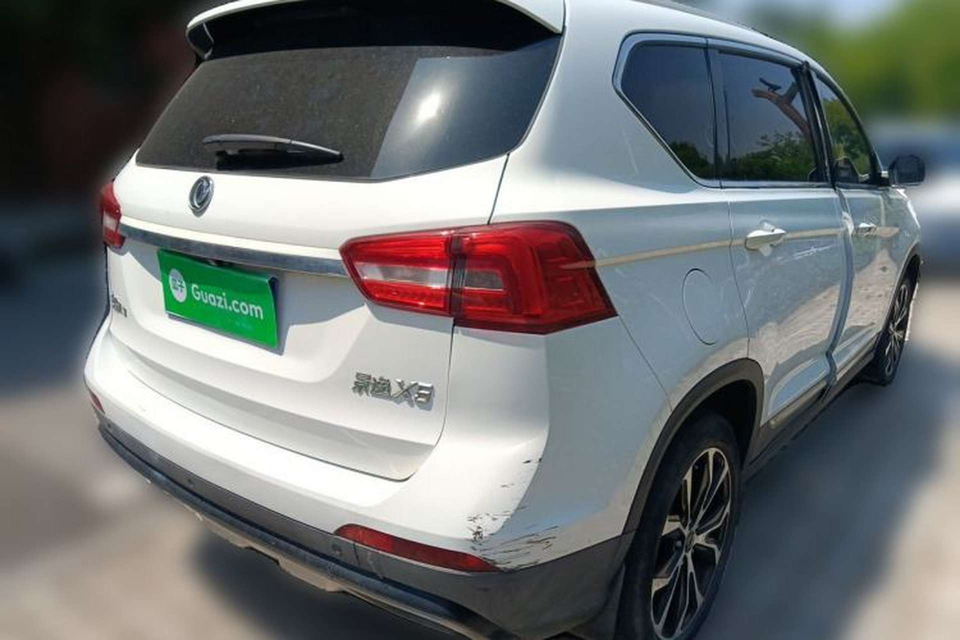 Used FORTHING Joyear X5 2017 Jingxiang Series 1.5T CVT Luxury Model Rear Right 45 Deg
