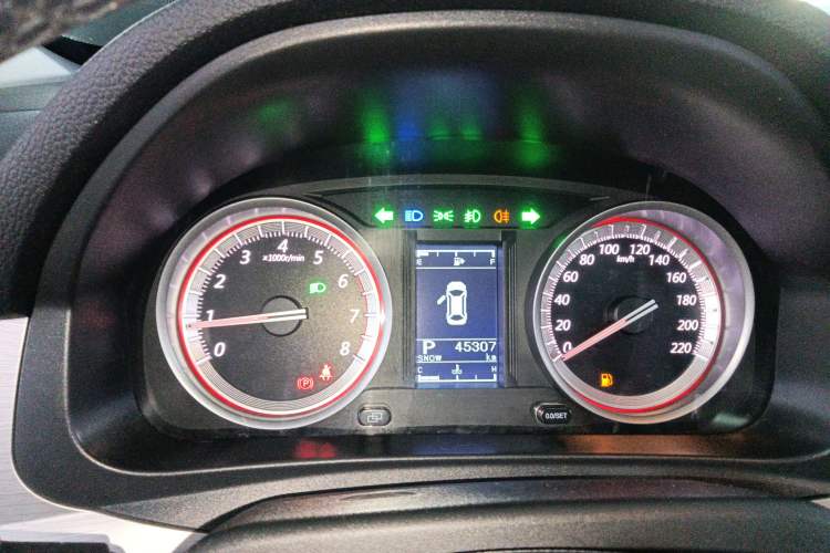 Used FORTHING Joyear X6 2017 Enjoy Series 1.5T CVT Luxury Model Instrument Cluster