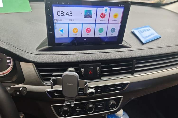 Used FORTHING Joyear X6 2017 Enjoy Series 1.5T CVT Luxury Model Audio And AC Panel