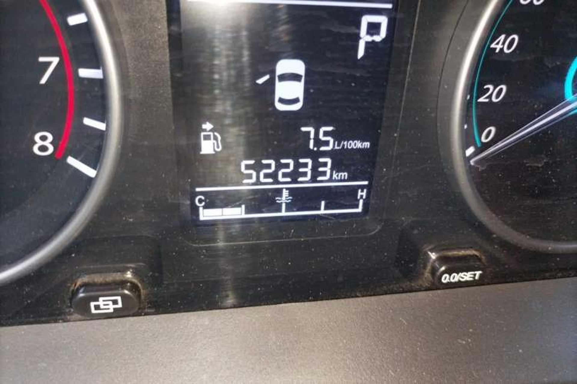 Used FORTHING Joyear XV 2016 1.6L CVT Comfort Model Odometer Close Up