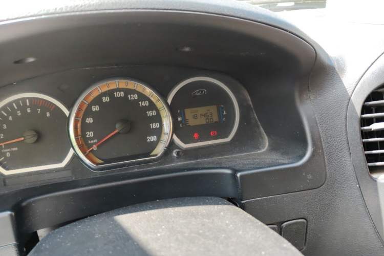 Used FORTHING Lingzhi  Odometer Close Up