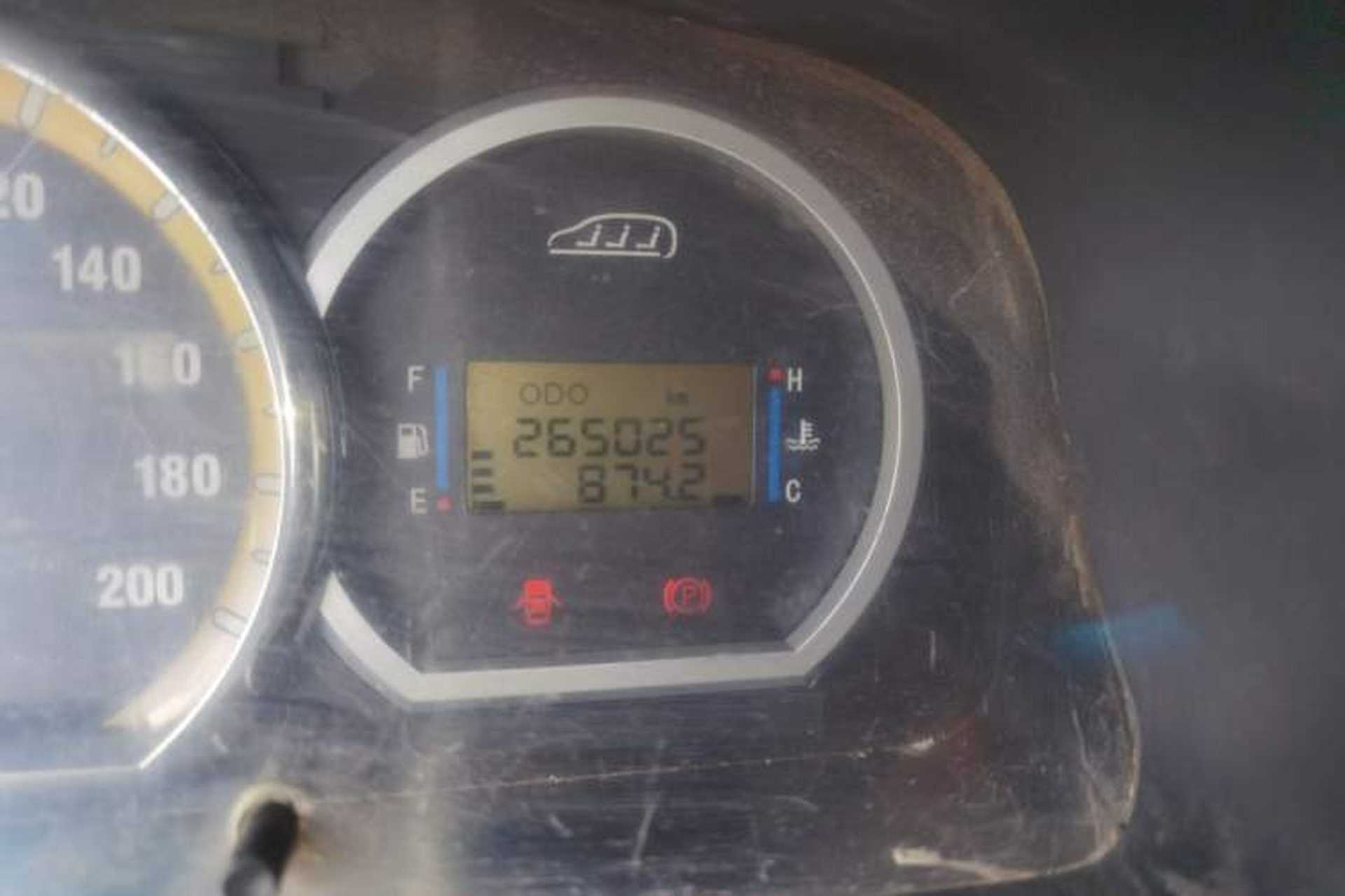 Used FORTHING Lingzhi 2012 Passenger Version 1.6L Comfort Edition Odometer Close Up