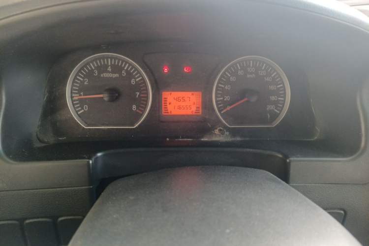 Used FORTHING Lingzhi  Odometer Close Up