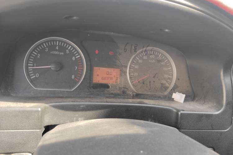 Used FORTHING Lingzhi  Odometer Close Up