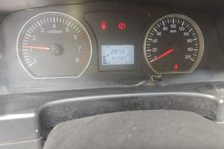 Used FORTHING Lingzhi 2017 V3 1.5L 5-Seater Special Offer Model Odometer Close Up